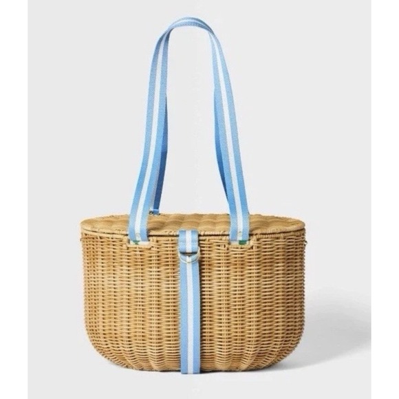 Roller Rabbit X Target Picnic Basket Blue